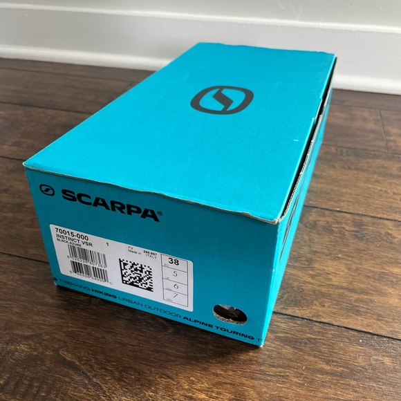 Scarpa Instinct VSR Climbing Shoes Sz 7 US 38 EU NWT Never Used - Picture 5 of 6